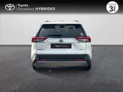 TOYOTA RAV4 Hybride 218ch Lounge 2WD occasion 2019 - Photo 4