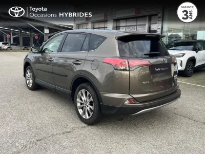 TOYOTA RAV4 197 Hybride Lounge AWD CVT occasion 2016 - Photo 2