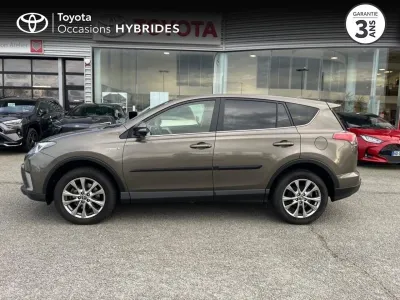 TOYOTA RAV4 197 Hybride Lounge AWD CVT occasion 2016 - Photo 3
