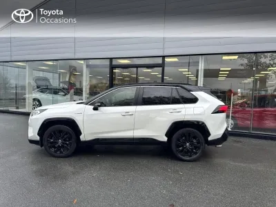 TOYOTA RAV4 Hybride 218ch Collection 2WD MY20 occasion 2021 - Photo 3