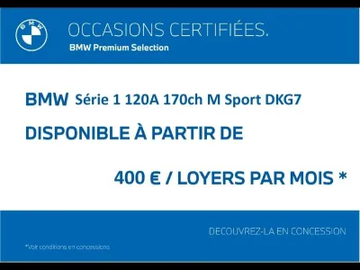 BMW Serie 1 120A 170ch M Sport DKG7 occasion 2025 - Photo 4