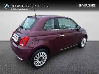 FIAT 500 1.2 8v 69ch Lounge occasion 2017 - Photo 2