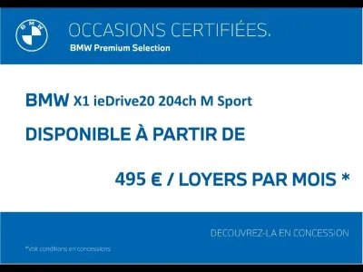 BMW X1 ieDrive20 204ch M Sport occasion 2024 - Photo 4