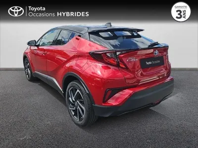 TOYOTA C-HR 1.8 Hybride 122ch Design Ultimate E-CVT occasion 2023 - Photo 2