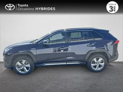TOYOTA RAV4 Hybride 218ch Lounge 2WD MY20 occasion 2019 - Photo 3