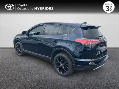 TOYOTA RAV4 197 Hybride Black Edition 2WD CVT occasion 2017 - Photo 2