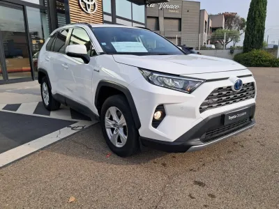 TOYOTA RAV4 Hybride 222ch Collection AWD-i MY21 occasion 2022 - Photo 3
