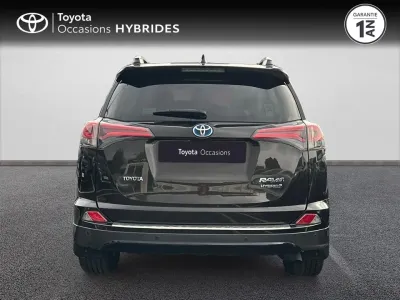 TOYOTA RAV4 197 Hybride Black Edition 2WD + 4 roues Hiver occasion 2017 - Photo 4