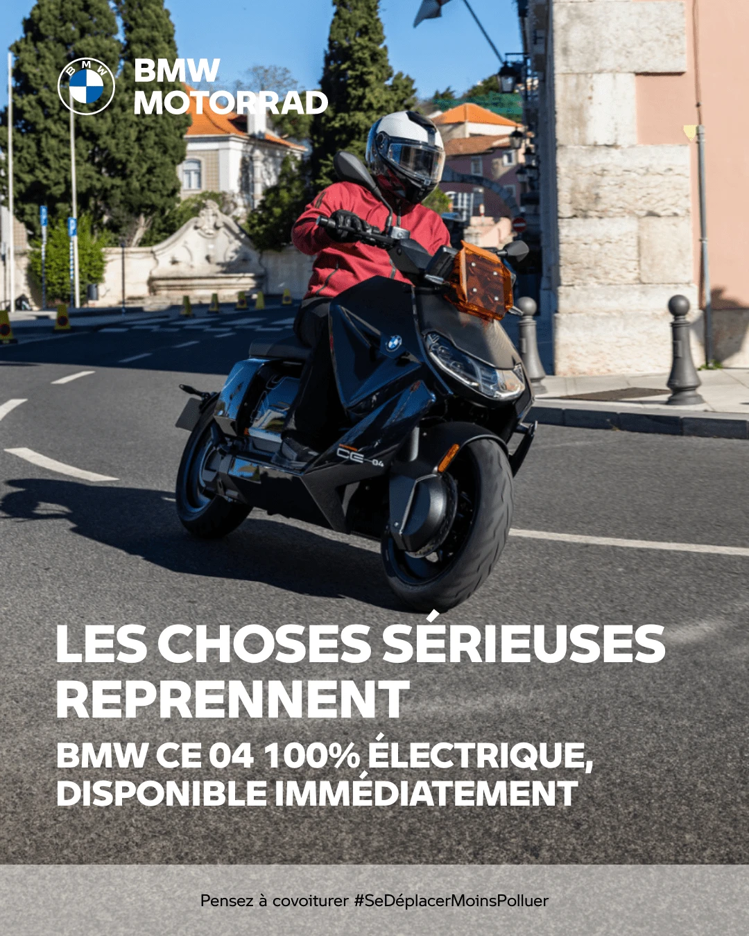 BMW CE 04 100% électrique, disponible immédiatement