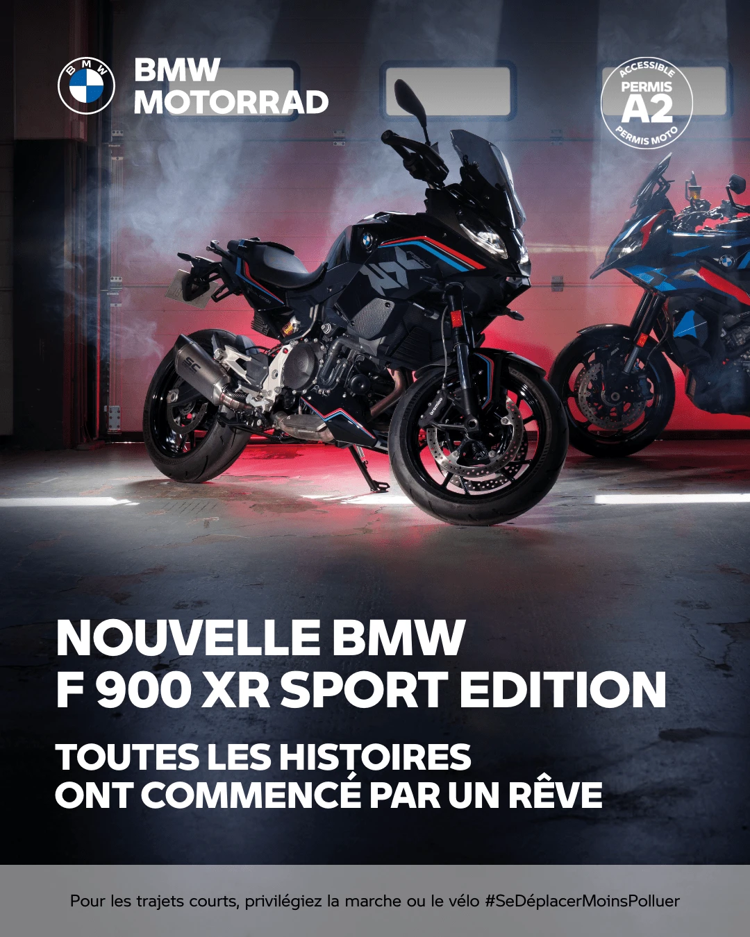 NOUVELLE BMW F 900 XR SPORT EDITION