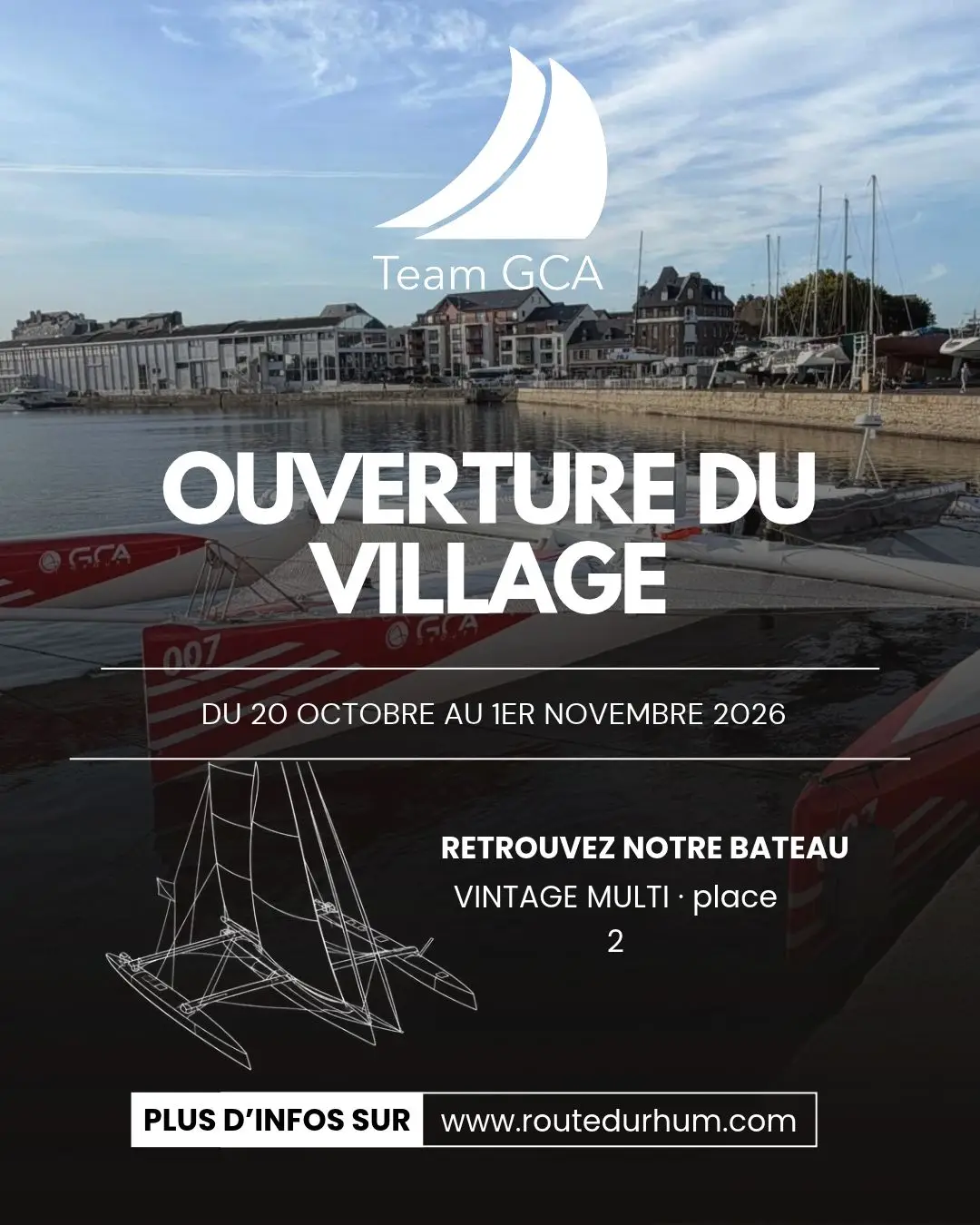 ouverture-village-route-du-rhum-saint-malo-gilles-lamire-team-gca
